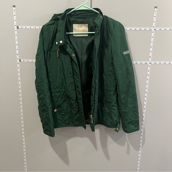 Women's emerald green Zara Coat - Picture 3 of 9